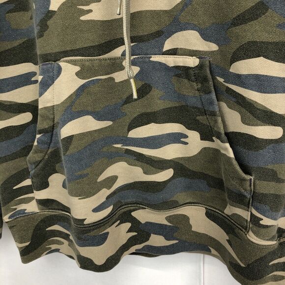 Womens Cabelas Purple Camouflage Hunting Hoodie Pullover Camo Sweatshirt Small - Picture 5 of 11